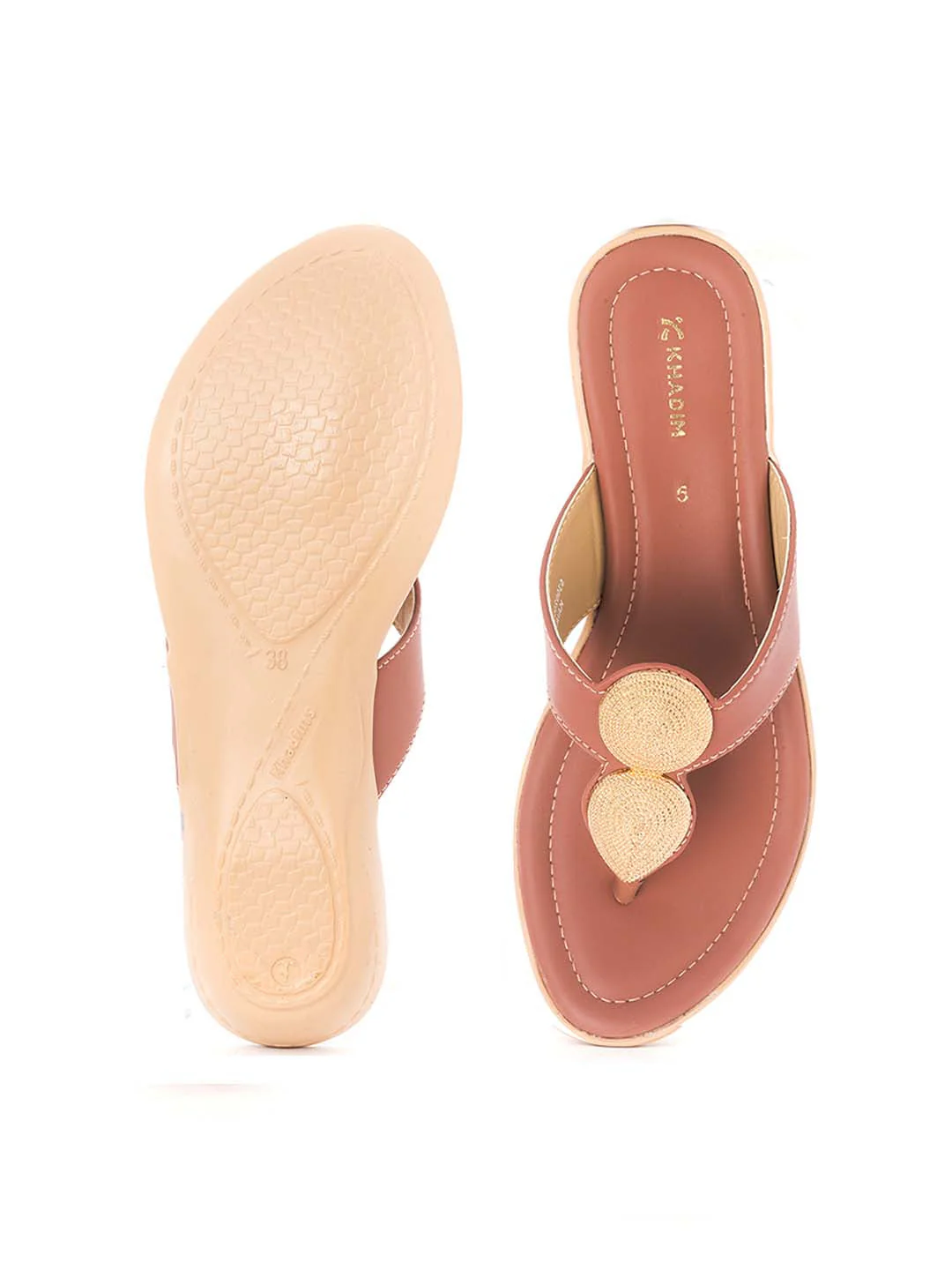Khadim Heel Slip On Sandal for Women - Image 5