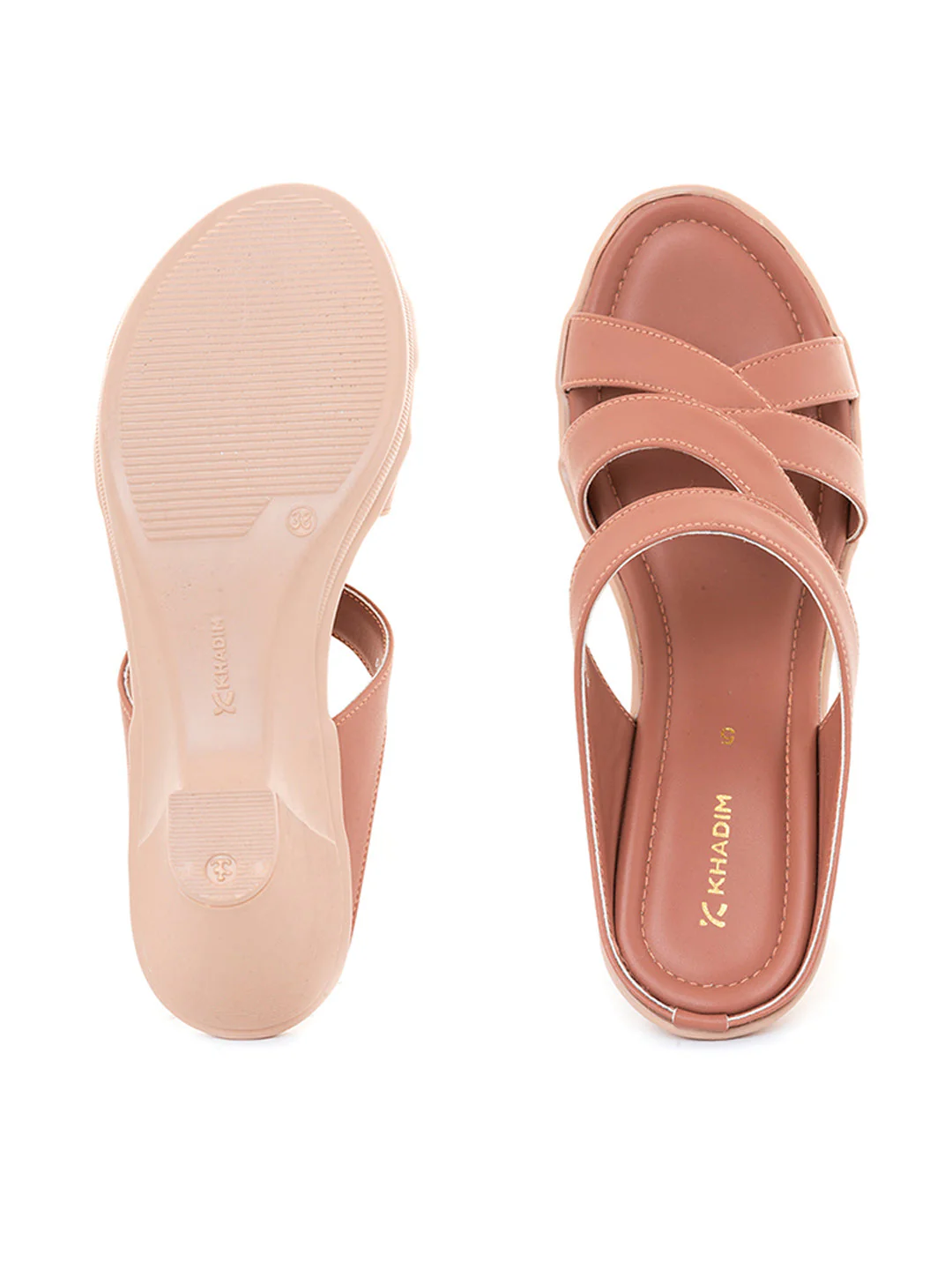 Khadim High Heel Cone Mule Slip On Sandal for Women - Image 4