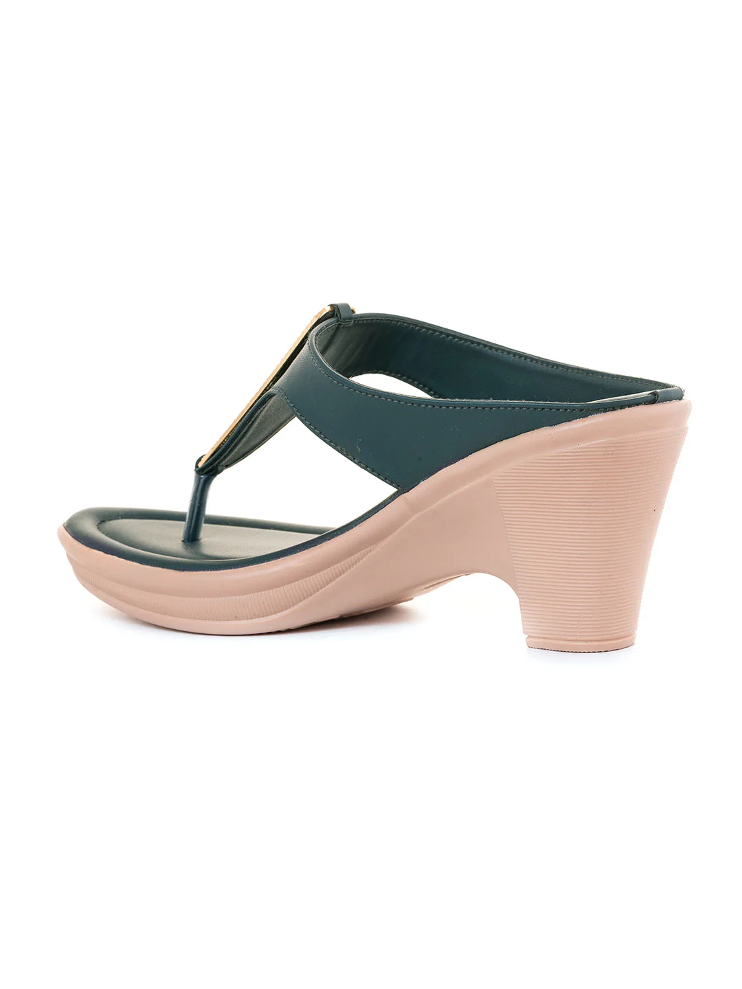 Khadim High Heel Cone Slip On Sandal for Women - Image 9