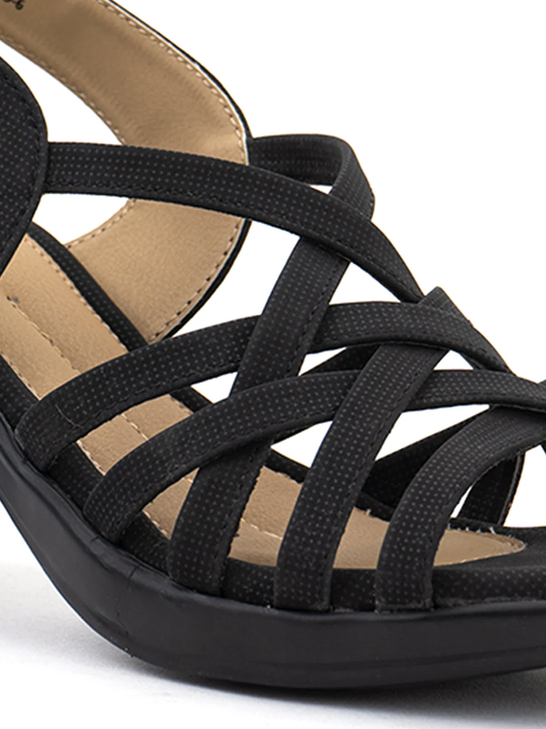 Khadim High Heel Cone Strappy Sandal for Women - Image 6