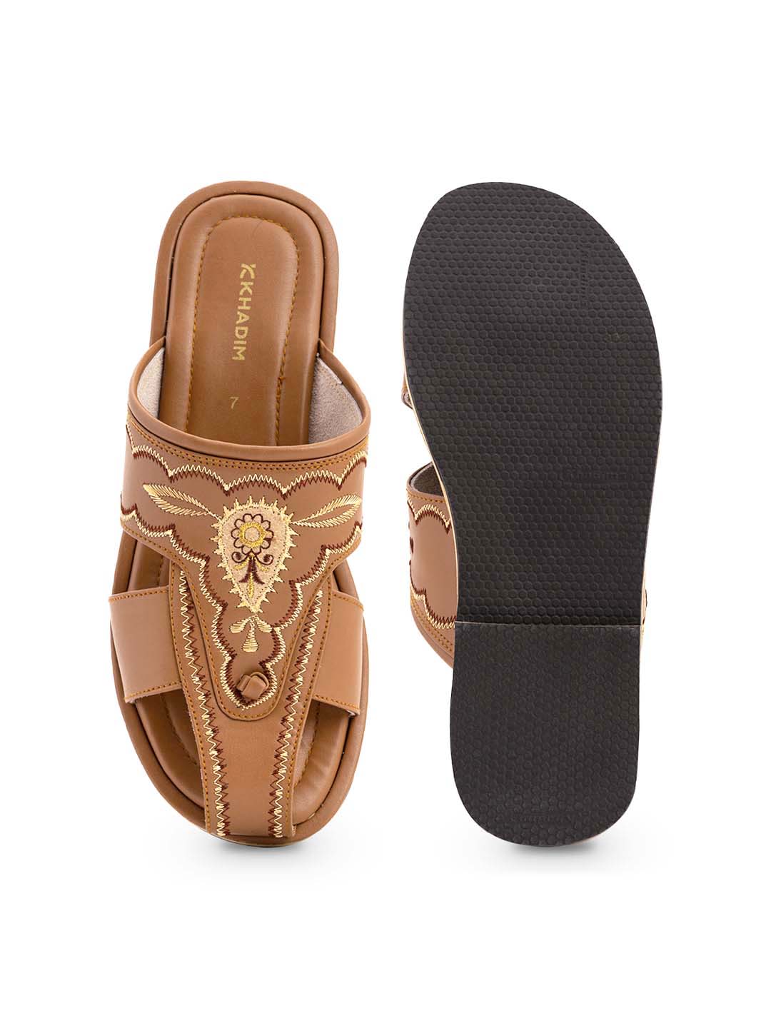Khadim Kolhapuri Mule Slip On Sandal for Men - Image 5