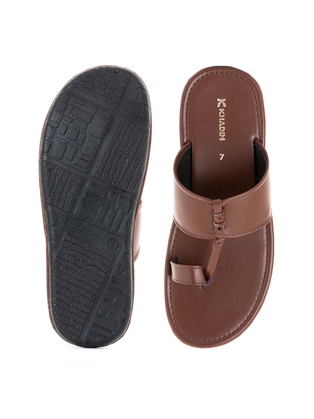 Khadim Kolhapuri Slip On Sandal for Men - Image 5