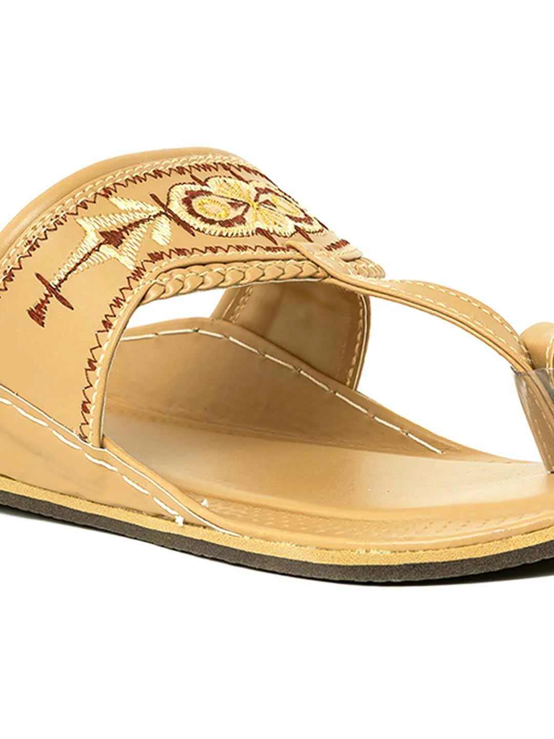 Khadim Kolhapuri Slip On Sandal for Men - Image 6