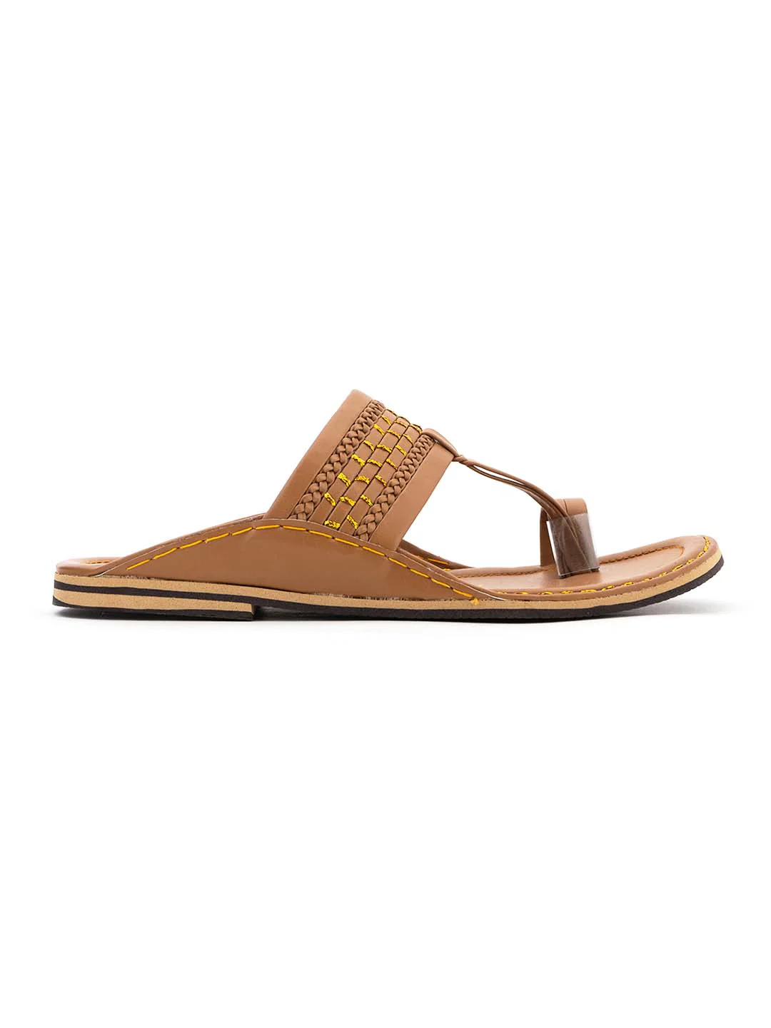 Khadim Kolhapuri Slip On Sandal for Men - Image 5