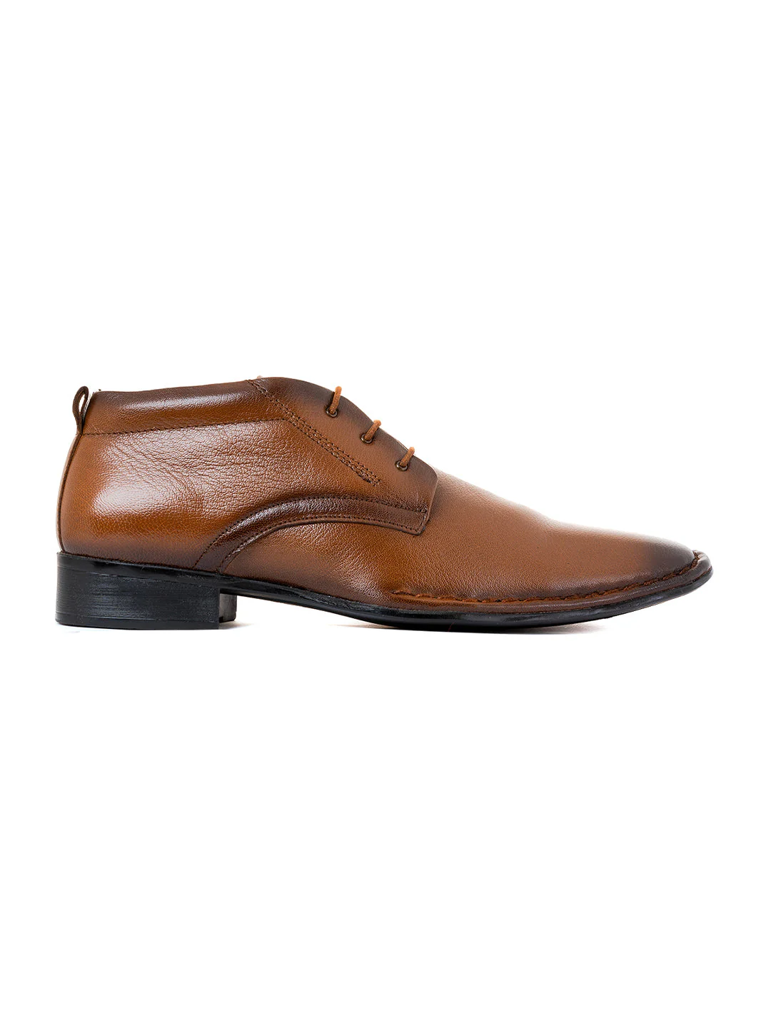 Khadim Lazard Leather Derby Boots for Men - Image 4