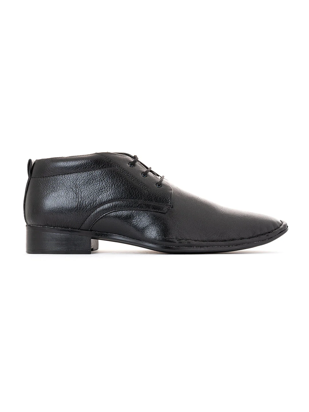 Khadim Lazard Leather Derby Boots for Men - Image 9