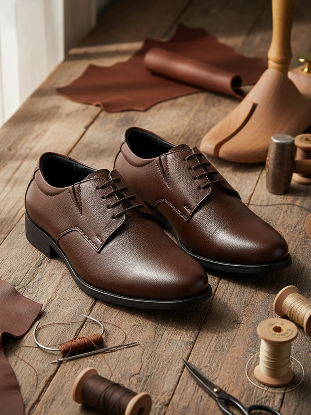 KHADIM Lazard Leather Formal Derby Shoe for Men - Image 7
