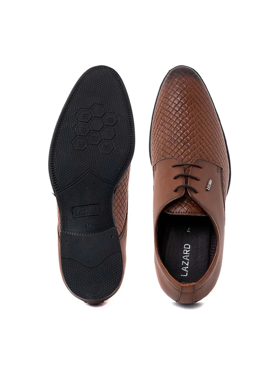 Khadim Lazard Leather Formal Derby Shoe for Men - Image 4