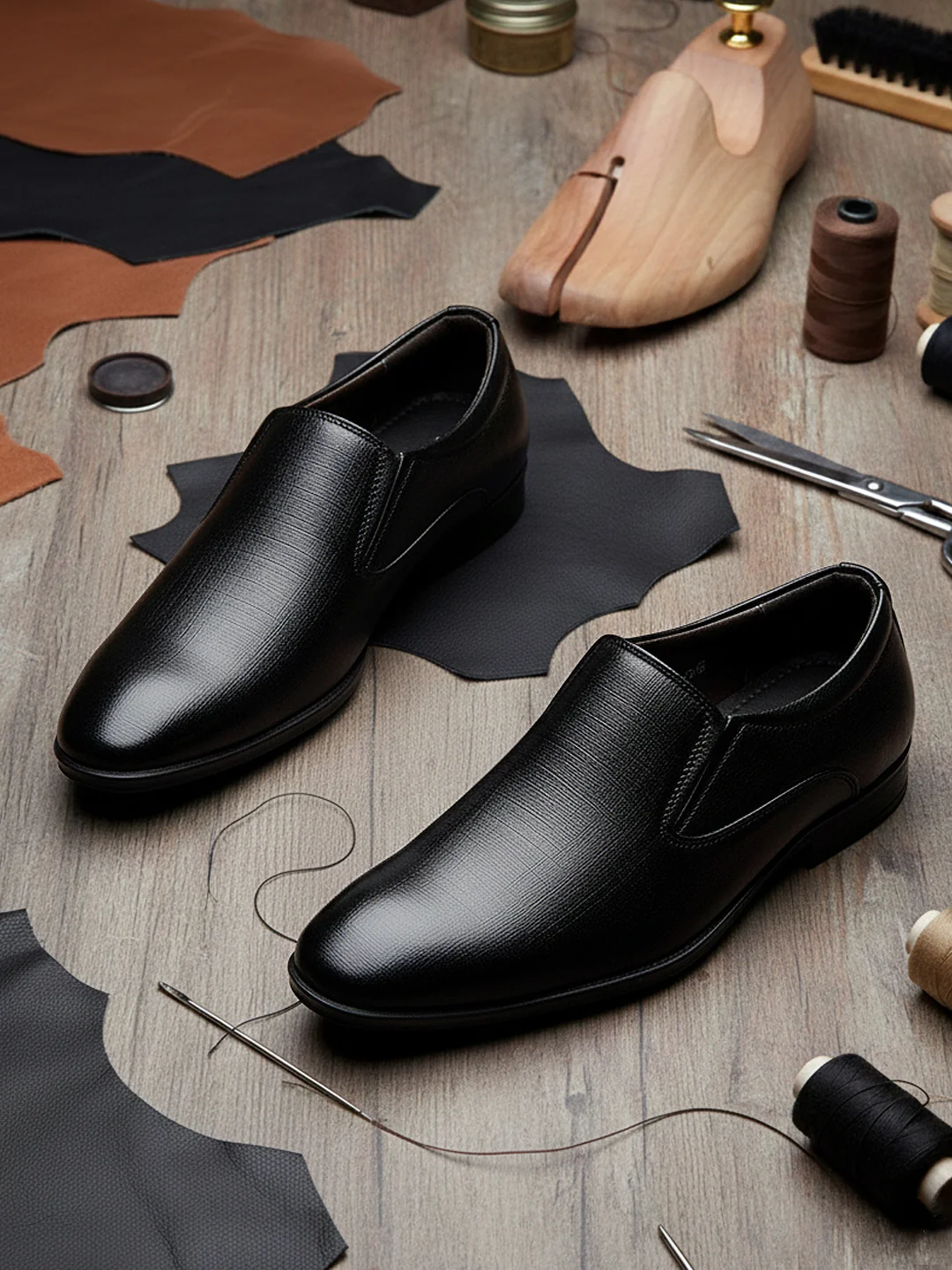 KHADIM Lazard Leather Slip On Formal Shoe for Men - Image 7