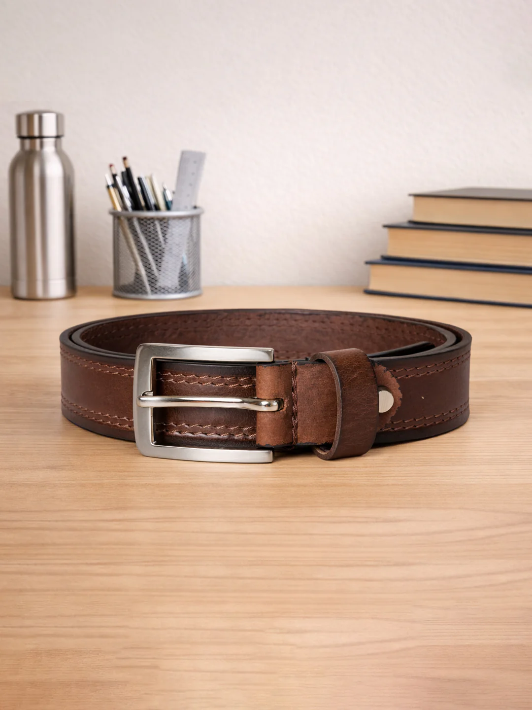 Khadim Leather Belt for Kids