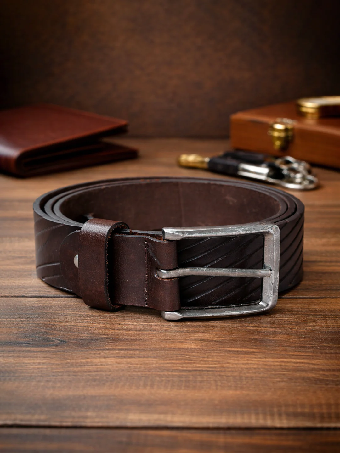 Khadim Leather Belt for Men