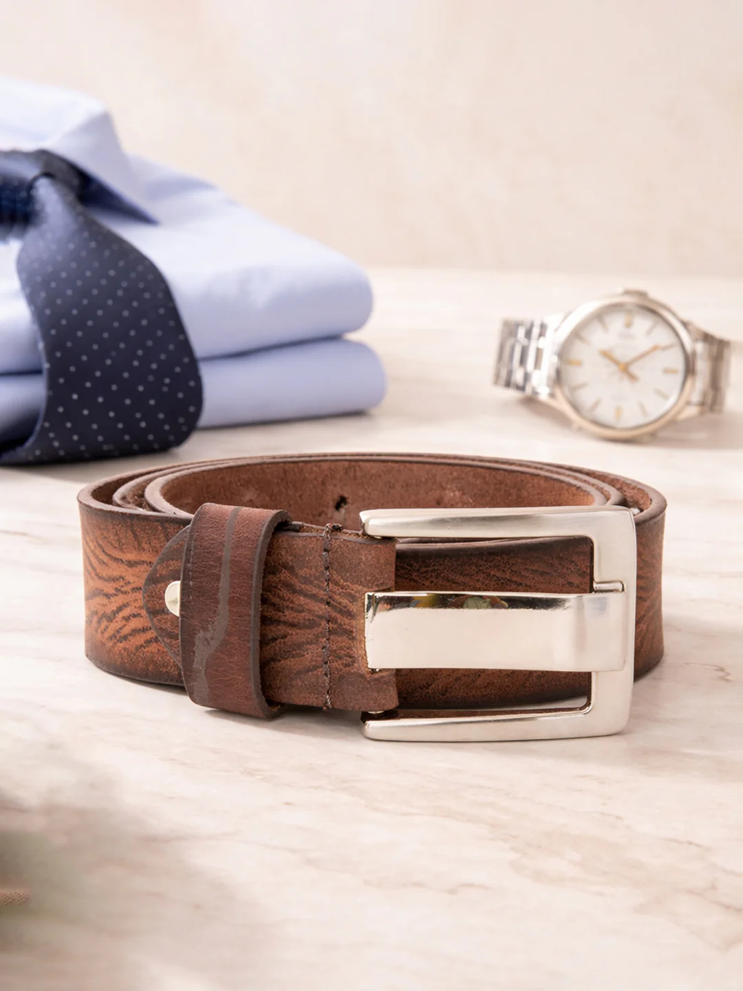 Khadim Leather Belt for Men