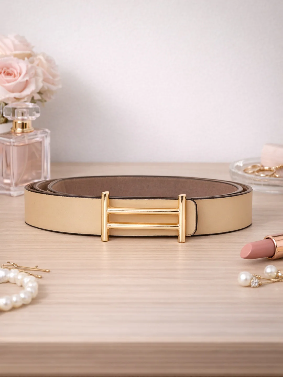 Khadim Leather Belt for Women