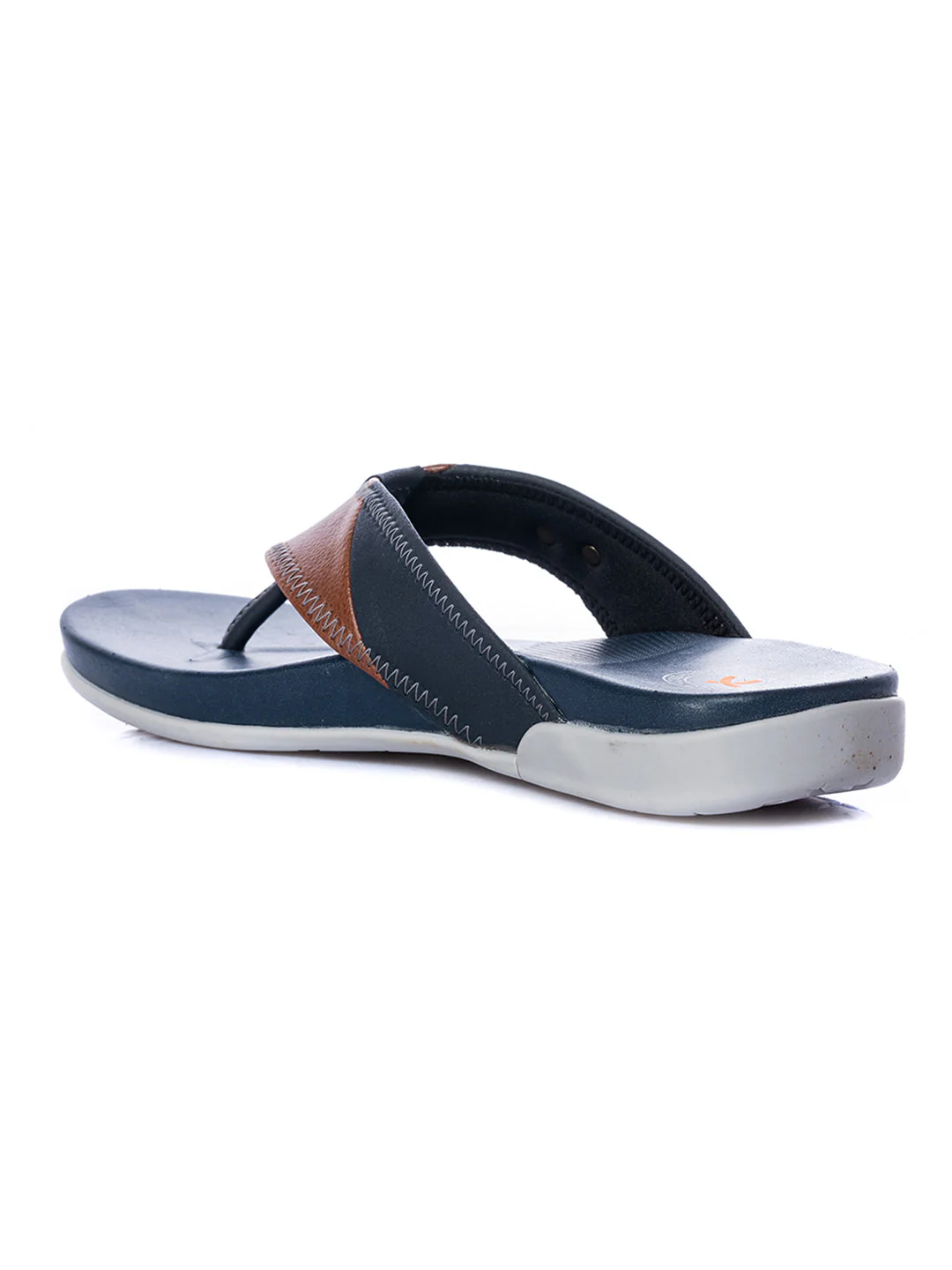 KHADIM Navy Casual Flip Flops for Men - Image 4