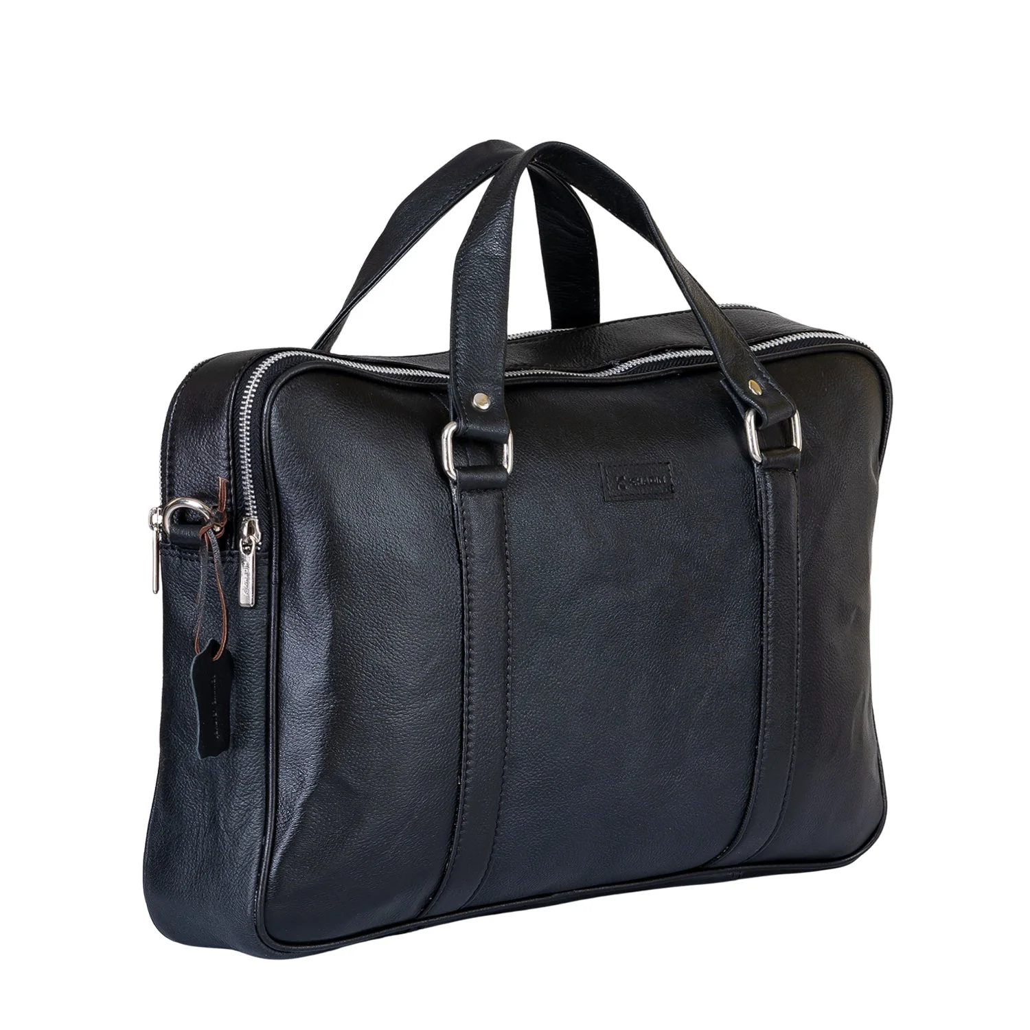 Khadim Portfolio Bag with Laptop Sleeve, Detachable & Adjustable Long Strap for Men - Image 4