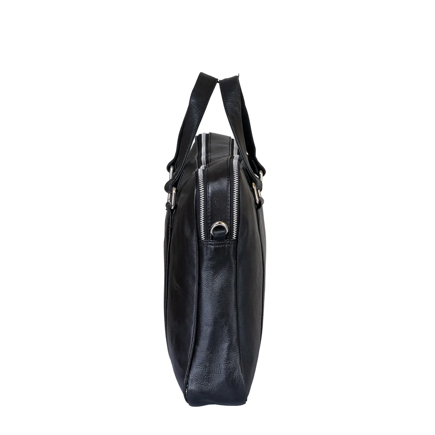 Khadim Portfolio Bag with Laptop Sleeve, Detachable & Adjustable Long Strap for Men - Image 5