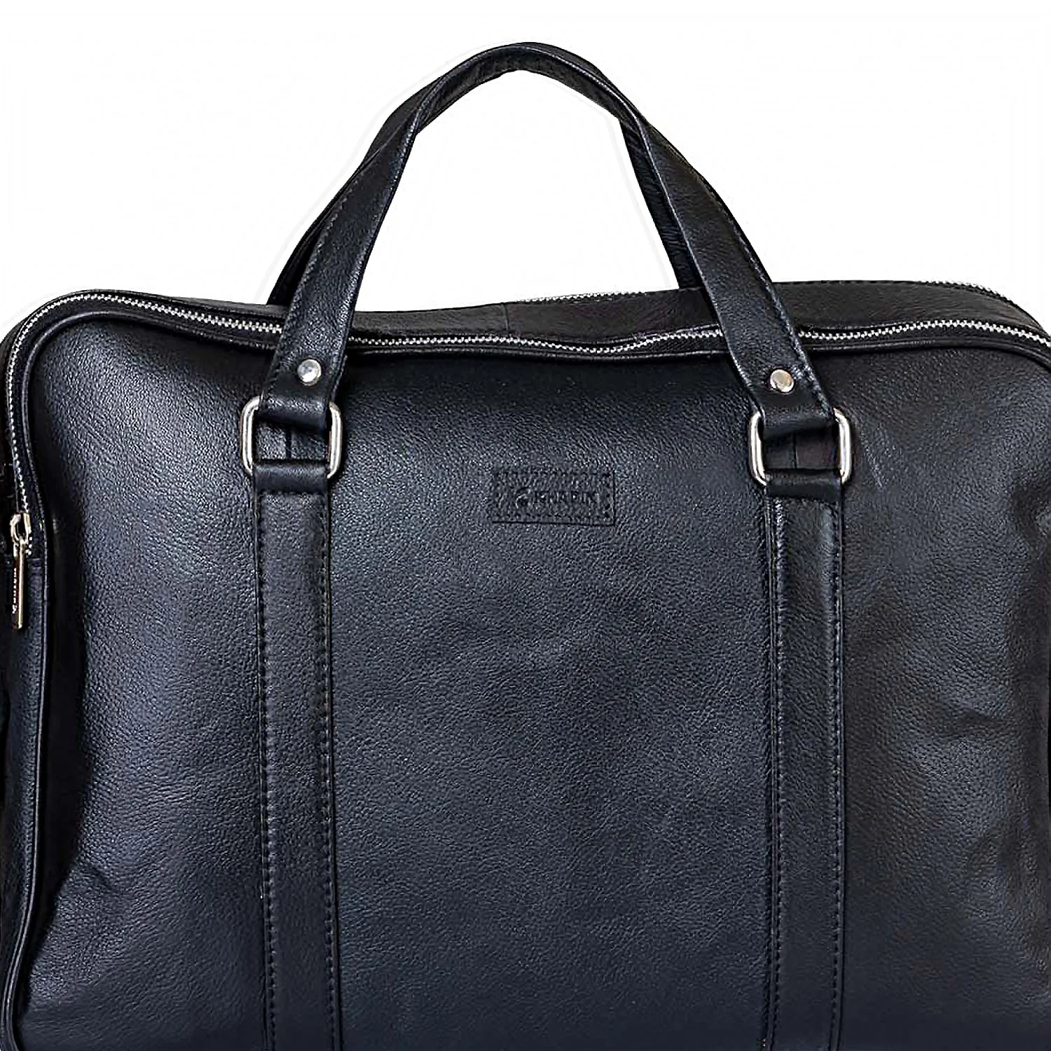 Khadim Portfolio Bag with Laptop Sleeve, Detachable & Adjustable Long Strap for Men - Image 8