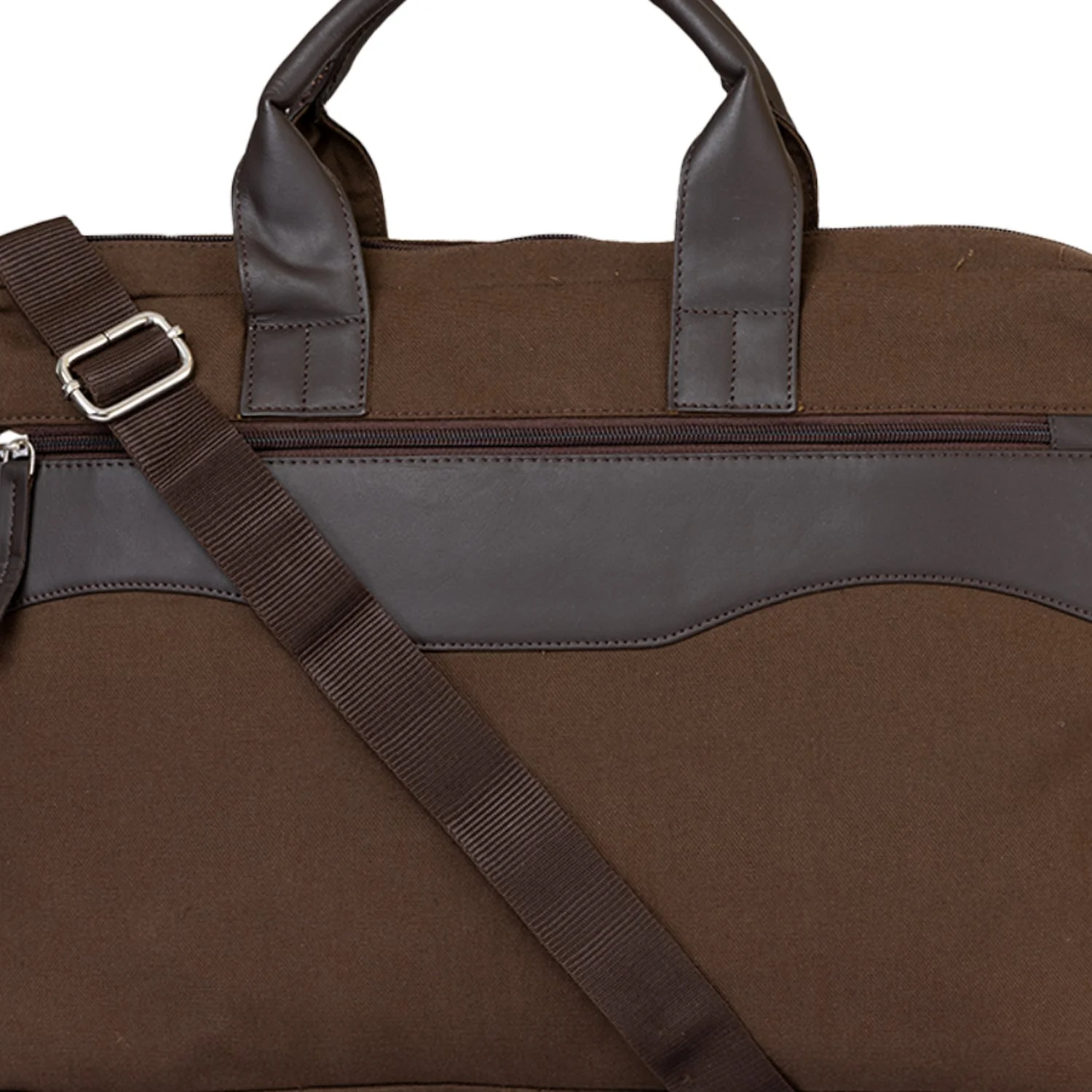 Khadim Portfolio Bag with Laptop Sleeve, Detachable & Adjustable Long Strap for Men - Image 8