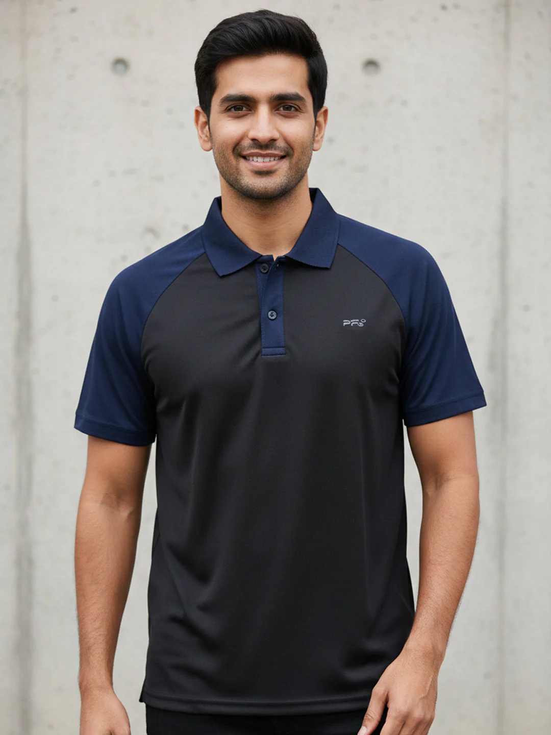 KHADIM Pro Half Sleeves Polo Neck T-Shirt for Men