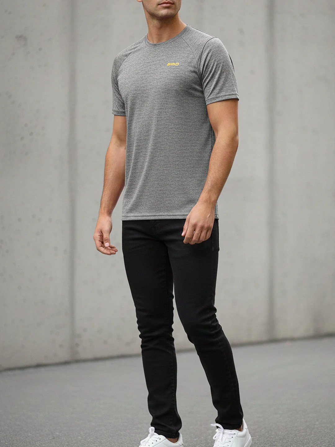 KHADIM Pro Half Sleeves Round Neck T-Shirt for Men - Image 3