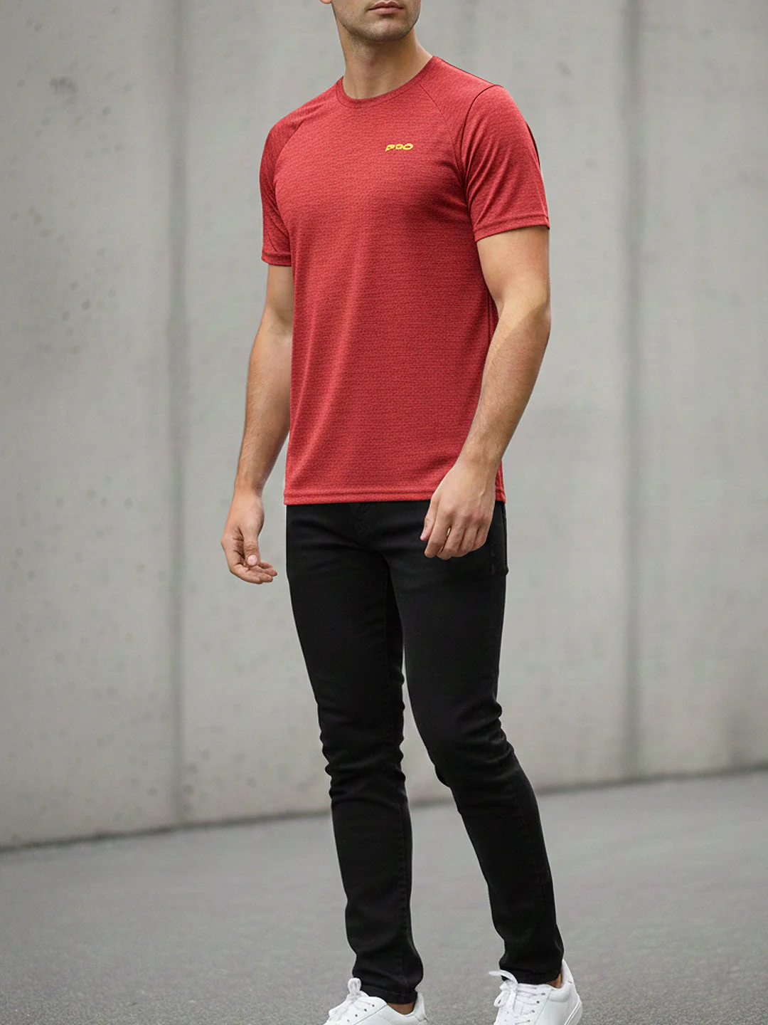 KHADIM Pro Half Sleeves Round Neck T-Shirt for Men - Image 7