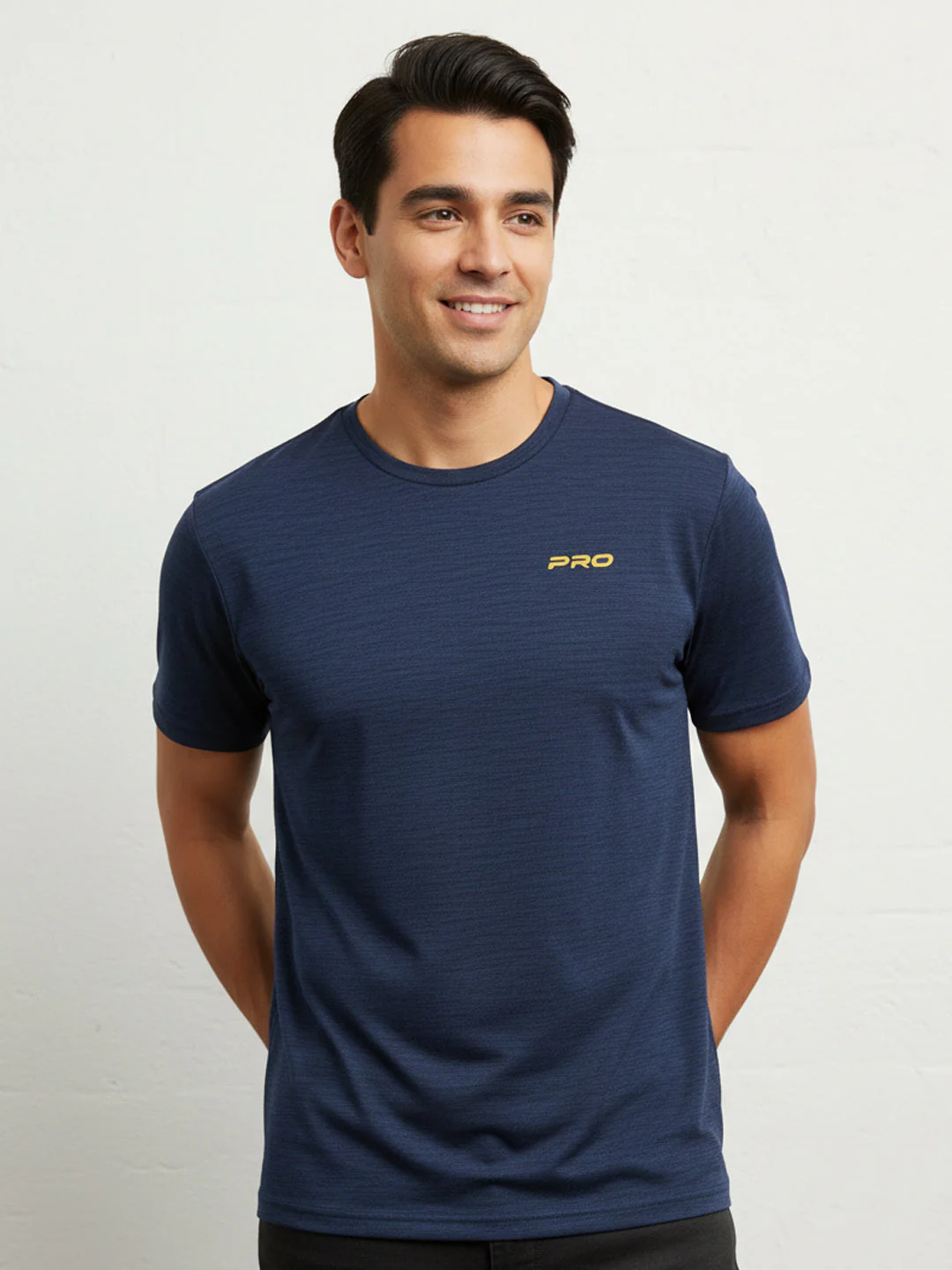 KHADIM Pro Half Sleeves Round Neck T-Shirt for Men - Image 9