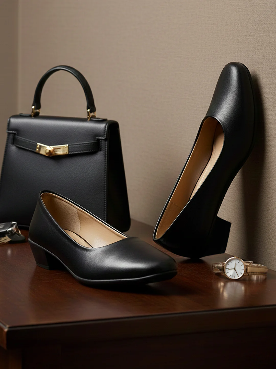 Khadim Pump Shoe Heels for Women