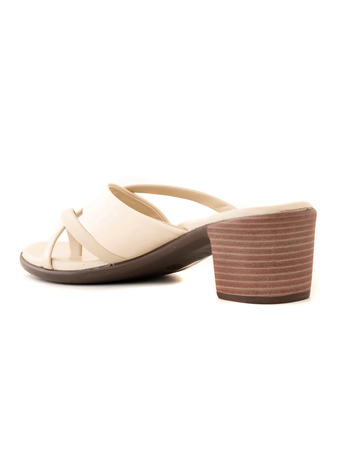Khadim Sharon Block Heel Slip On Sandal for Women - Image 9