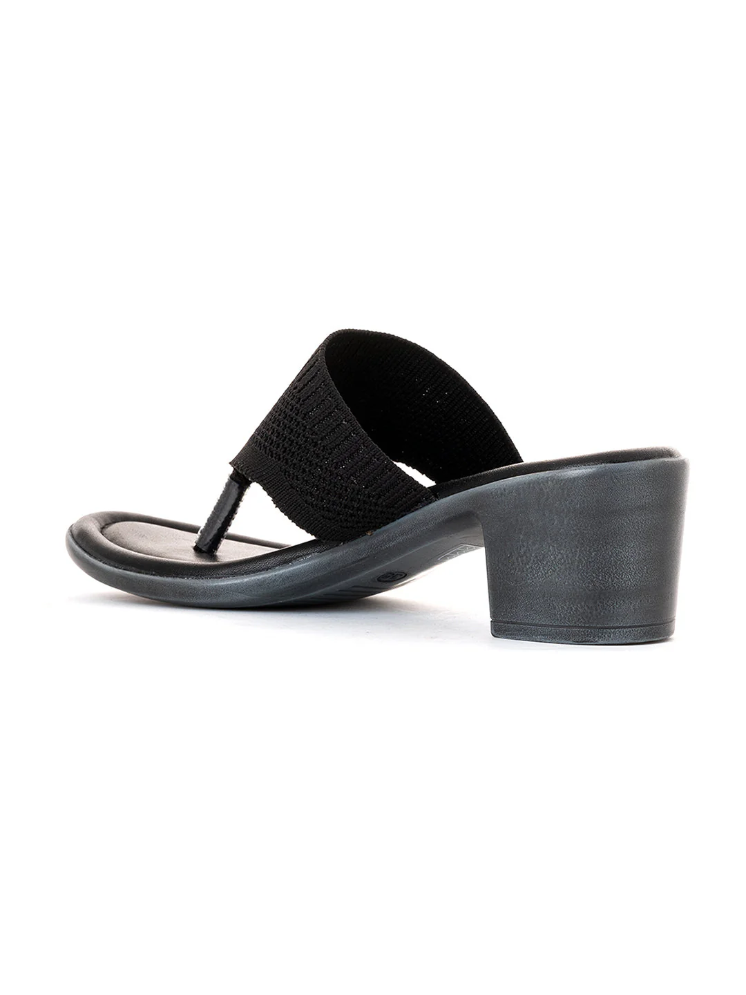 Khadim Sharon Block Heel Slip On Sandal for Women - Image 3