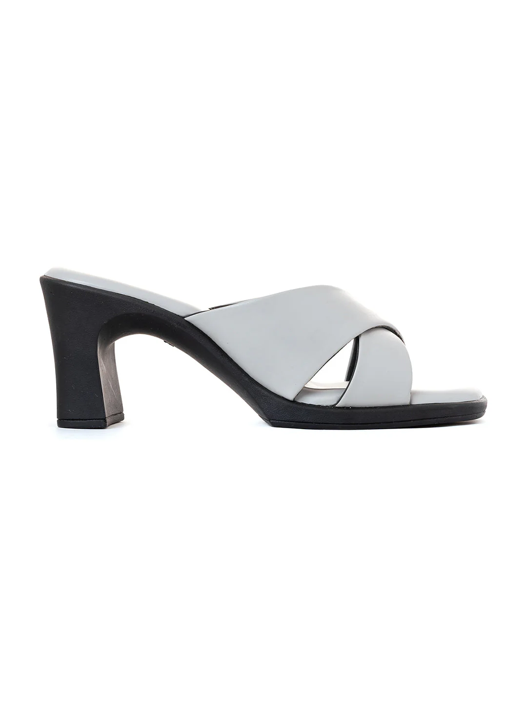 Khadim Sharon High Heel Block Mule Slip On Sandal for Women - Image 4