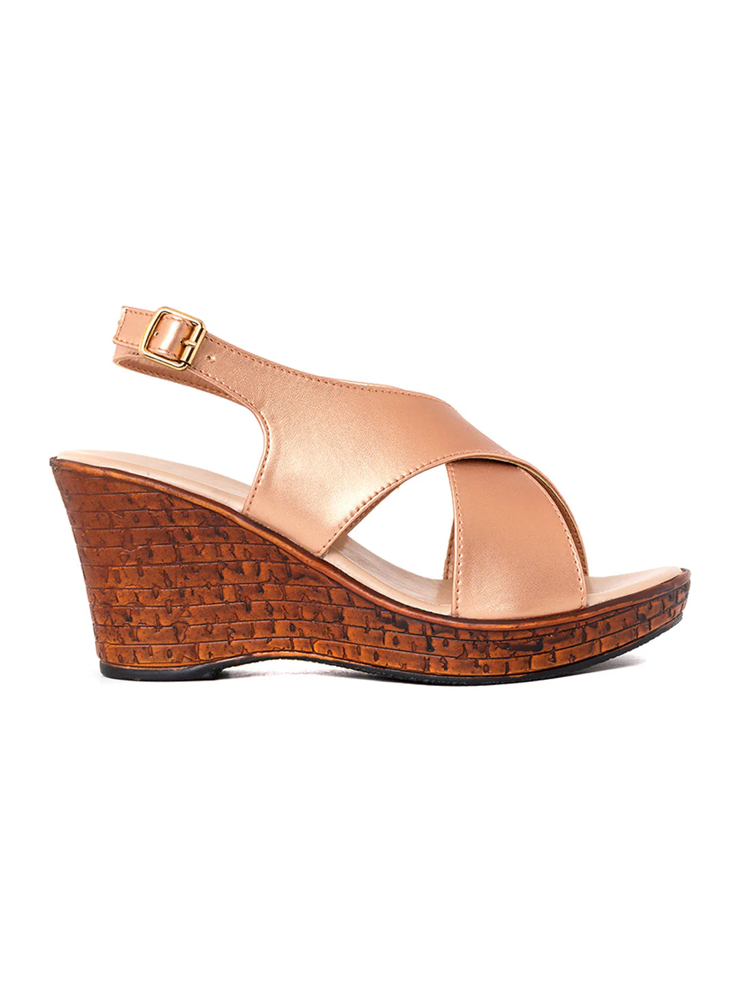 Khadim Sharon High Heel Wedge Sandal for Women - Image 10