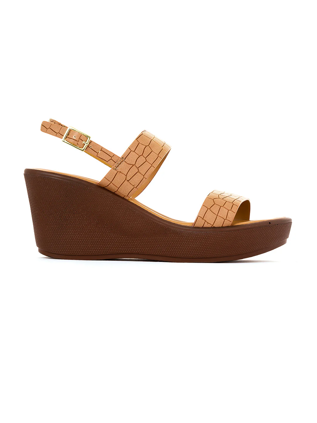 Khadim Sharon High Heel Wedge Sandal for Women - Image 10