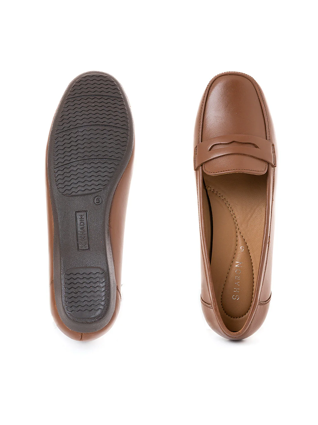 Khadim Sharon Leather Penny Loafers Casual Shoe for Women - Image 4