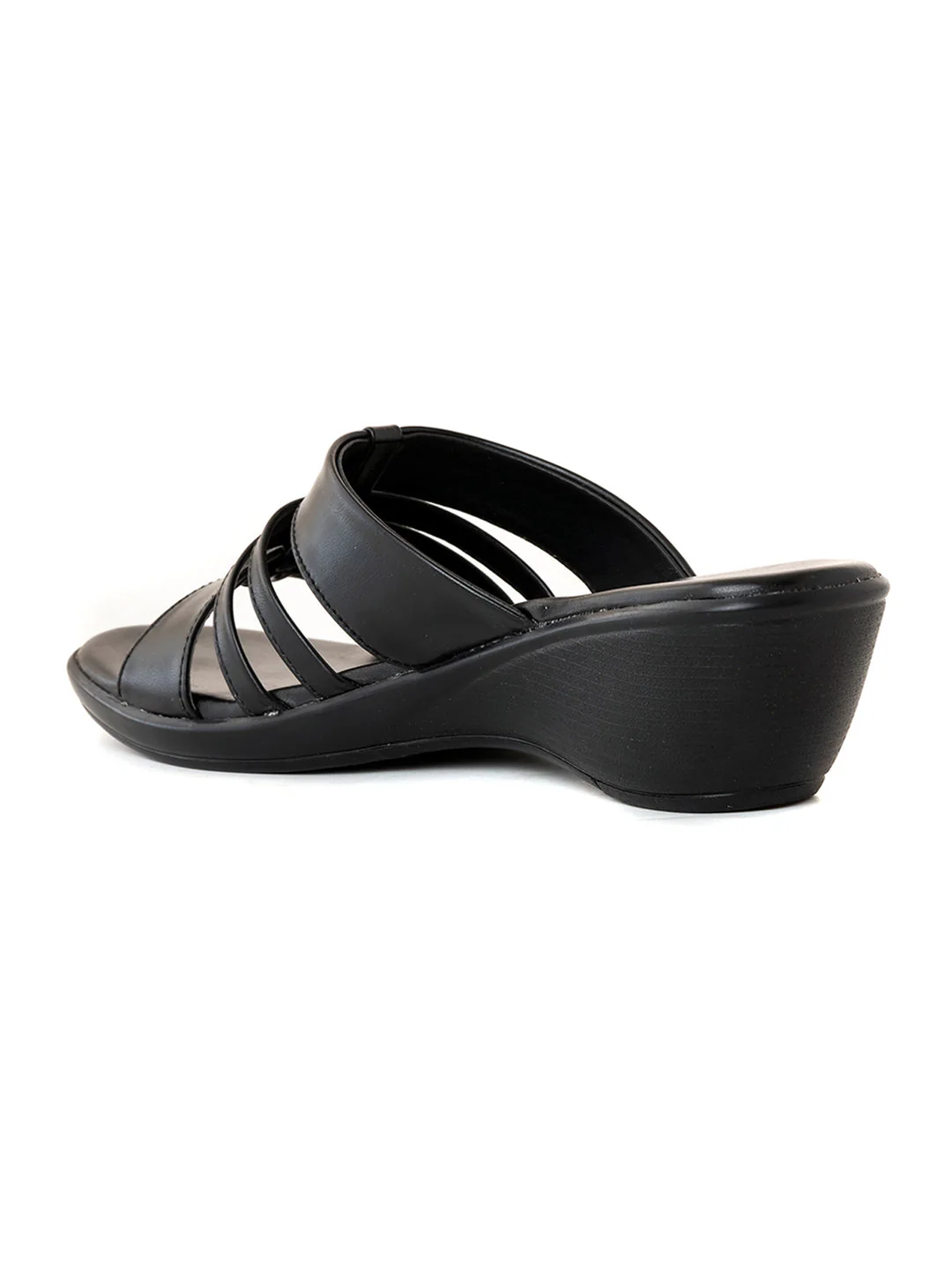 Khadim Sharon Wedge Heel Mule Slip On Sandal for Women - Image 3
