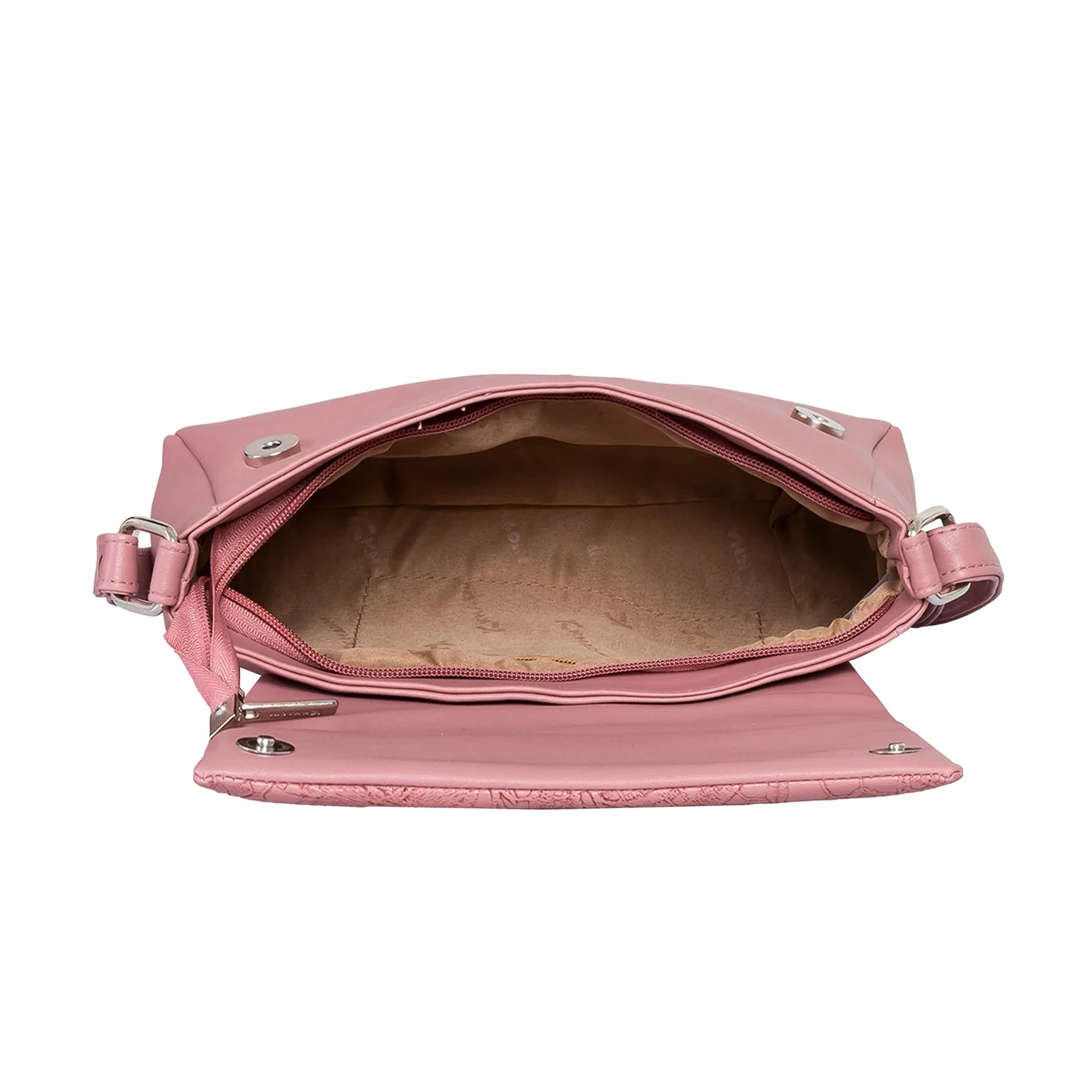 Khadim Sling Bag Purse with Adjustable Long Strap for Women - Image 7