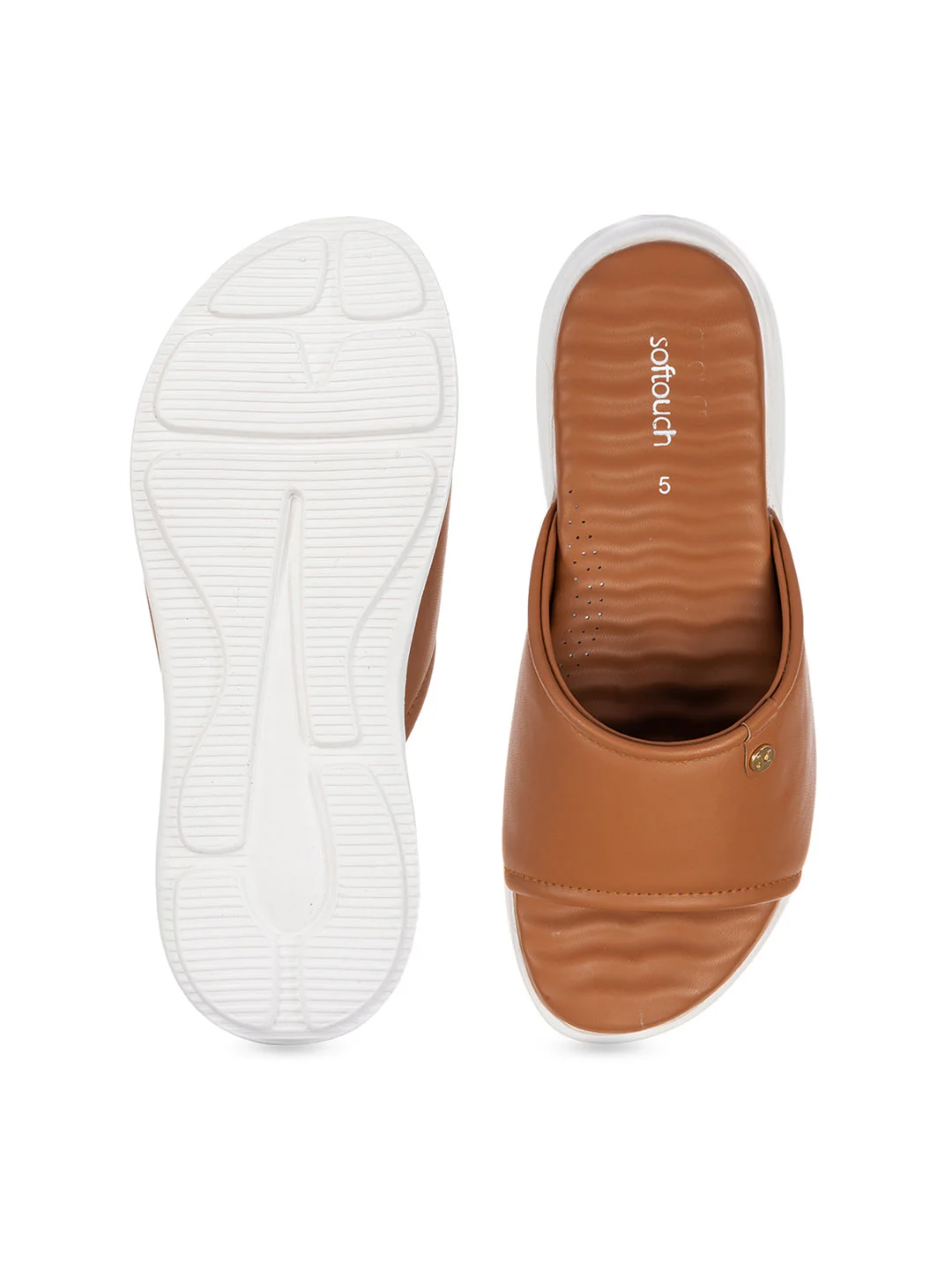 KHADIM Softouch Flat Mule Slip On Sandal for Women - Image 6