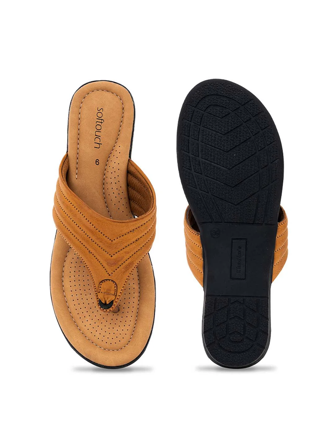 Khadim Softouch Flat Slip On Sandal for Women - Image 5