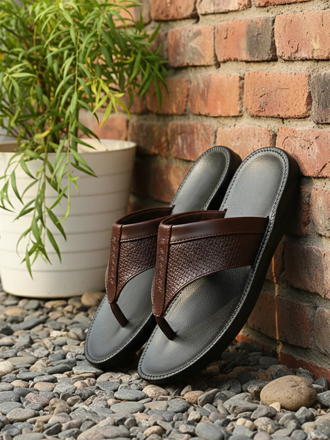 KHADIM Softouch Flip Flops for Men