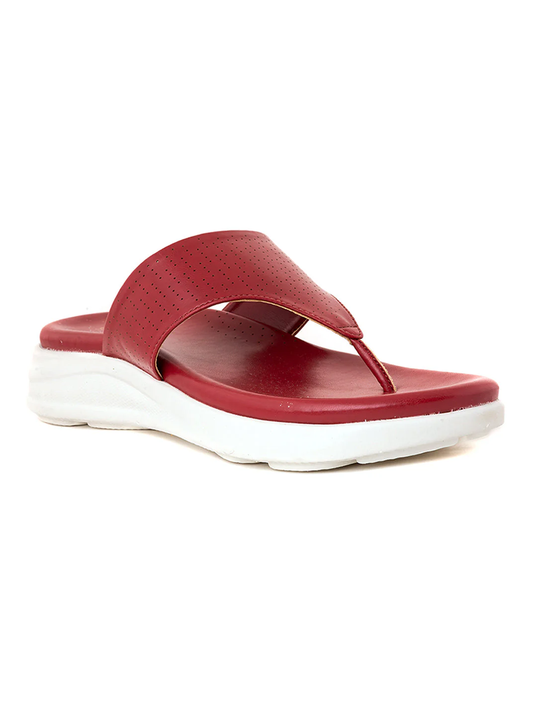 Khadim Softouch Platform Heel Slip On Sandal for Women