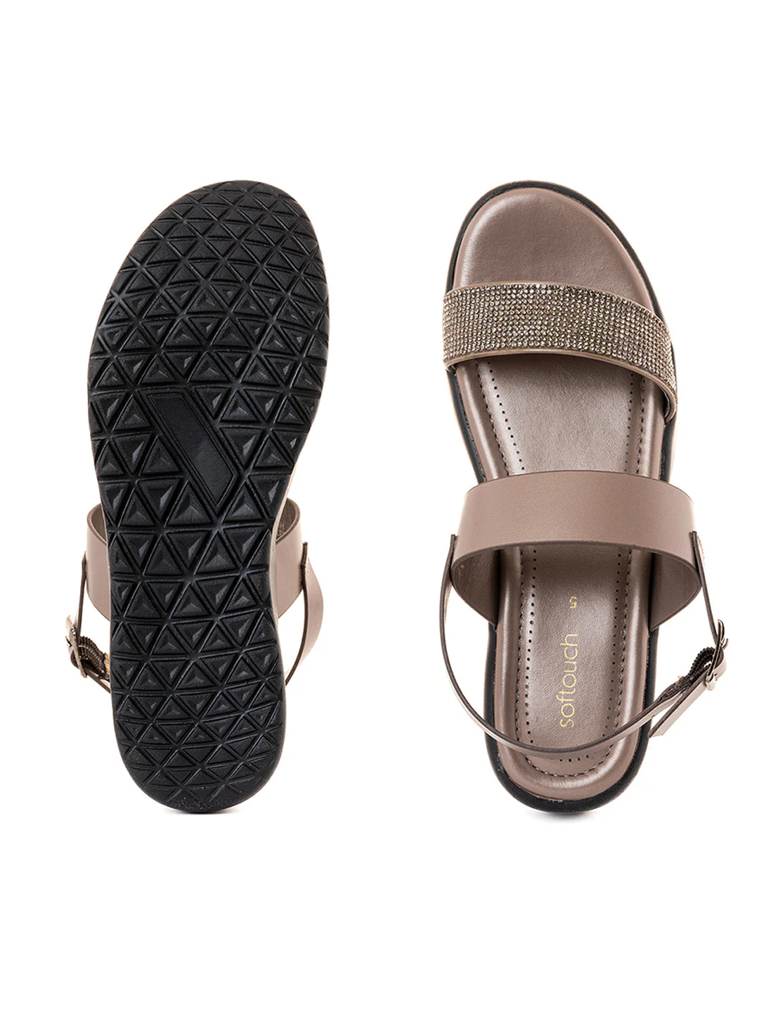 Khadim Softouch Wedge Heel Sandal for Women - Image 4