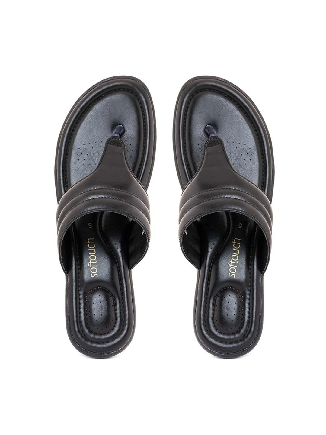 Khadim Softouch Wedge Heel Slip On Sandal for Women - Image 8