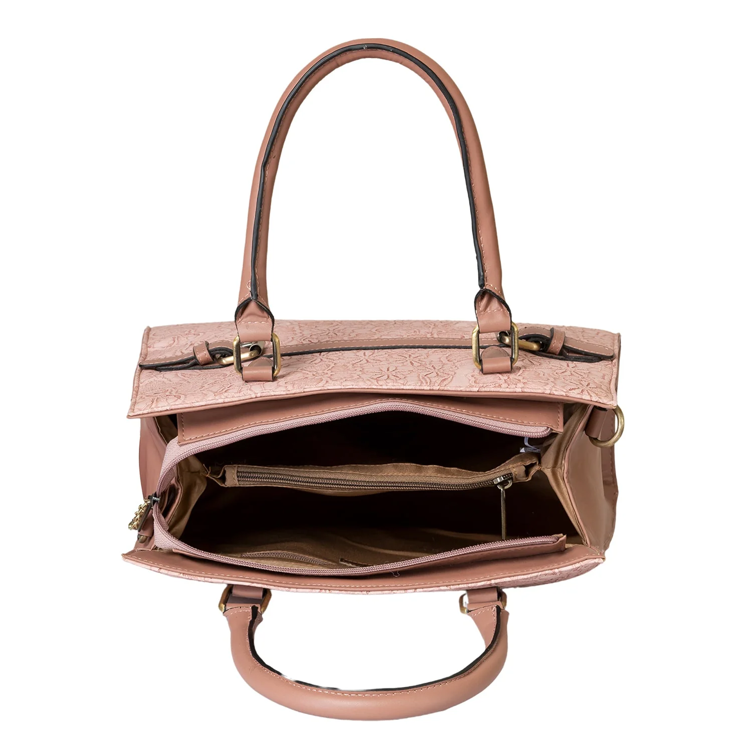 Khadim Tote Handbag Sling Bag with Detachable & Adjustable Long Strap for Women - Image 7