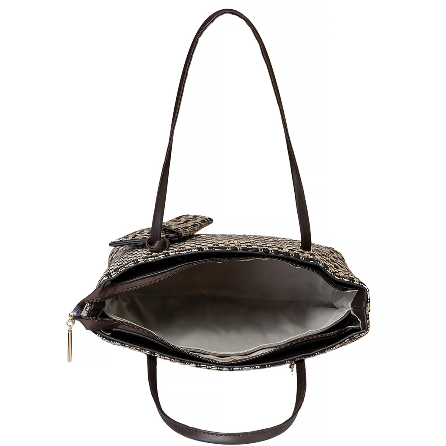 Khadim Tote Handbag with Walletnon-detachable for Women - Image 5