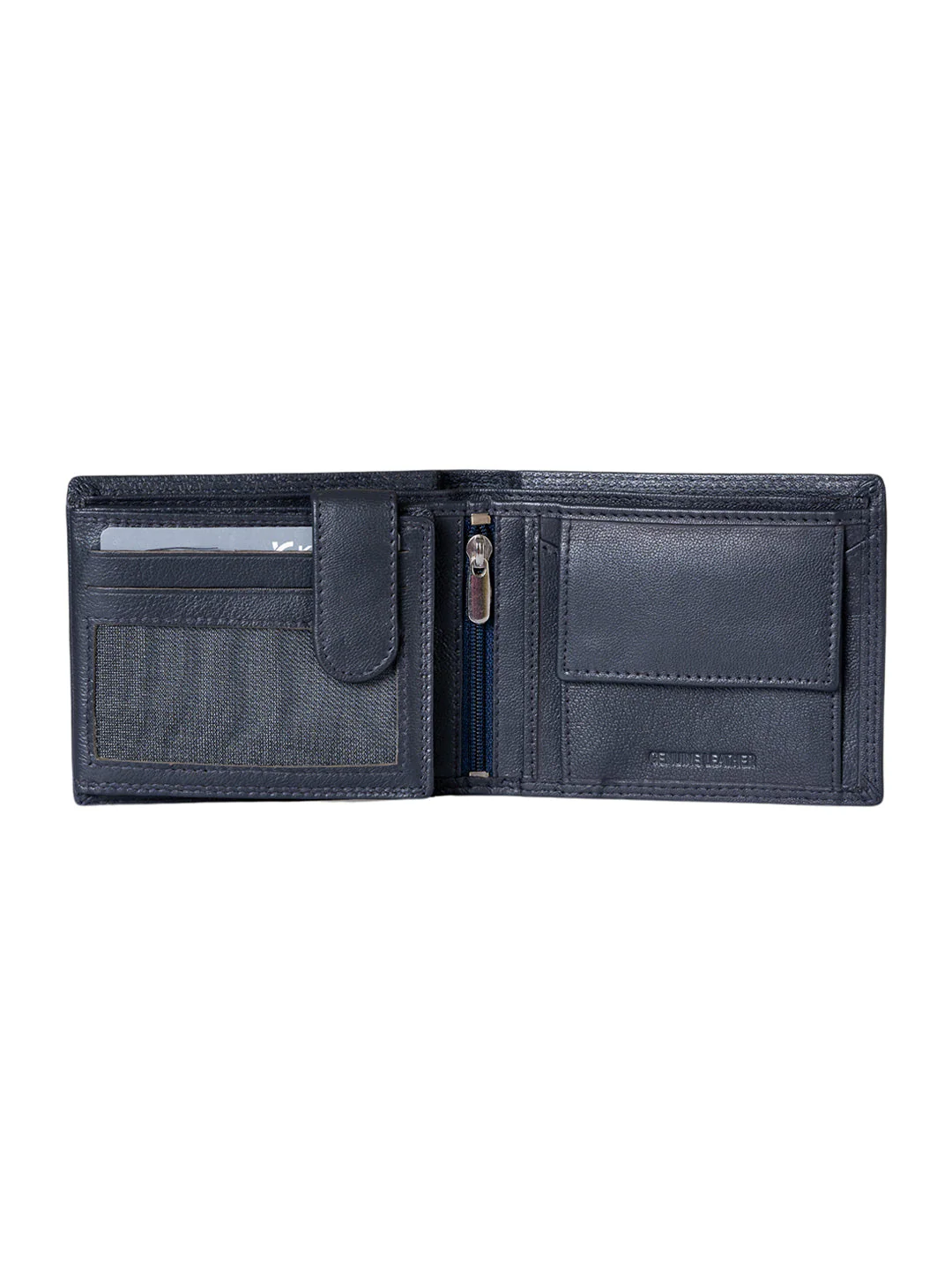 KHADIM Tri-Fold Leather Wallet for Men - Image 2