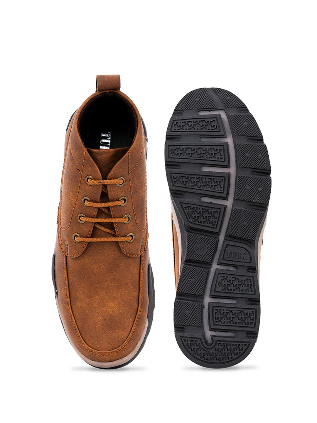 Khadim Turk Casual Derby Boots for Men - Image 5