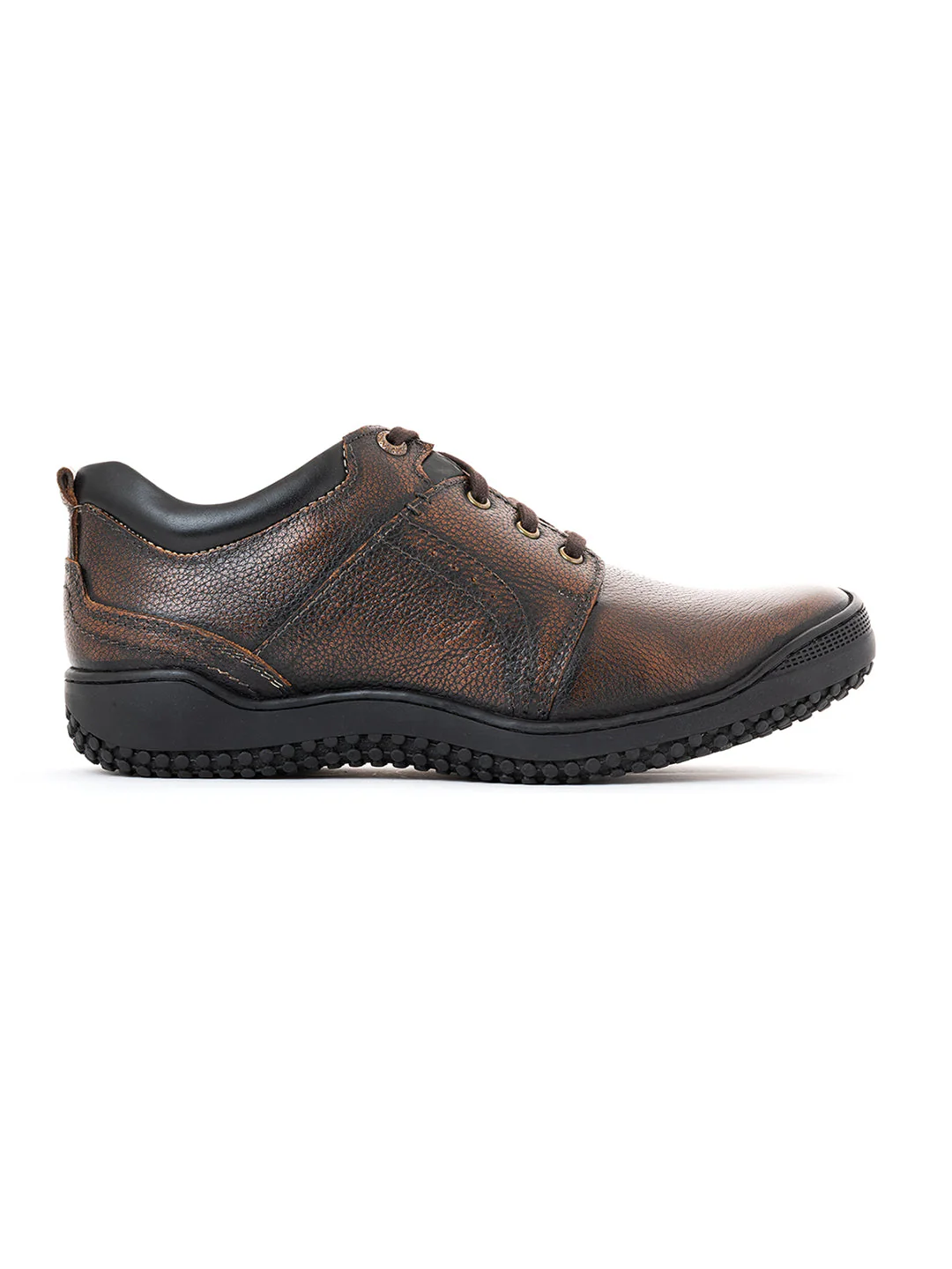 Khadim Turk Leather Derby Boots for Men - Image 4