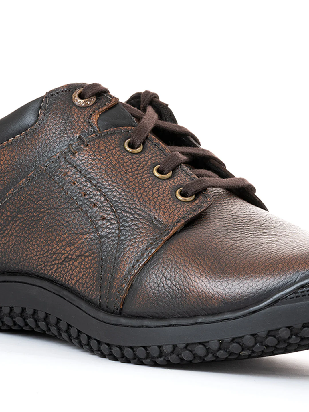 Khadim Turk Leather Derby Boots for Men - Image 6