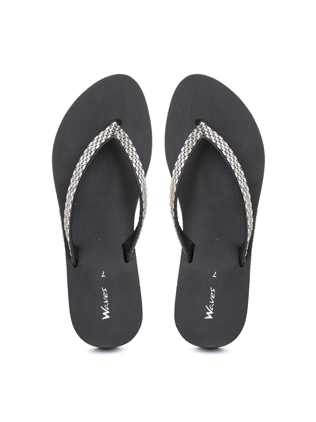 Khadim Waves Platform Heel Casual Slippers for Women - Image 14