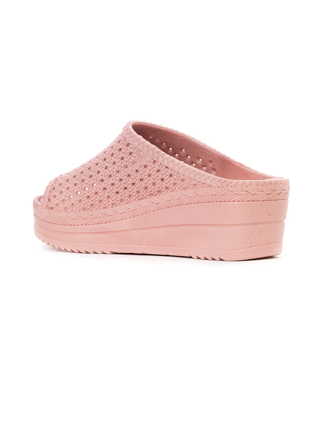 Khadim Waves Platform Heel Washable Mule Slide Slippers for Women - Image 2