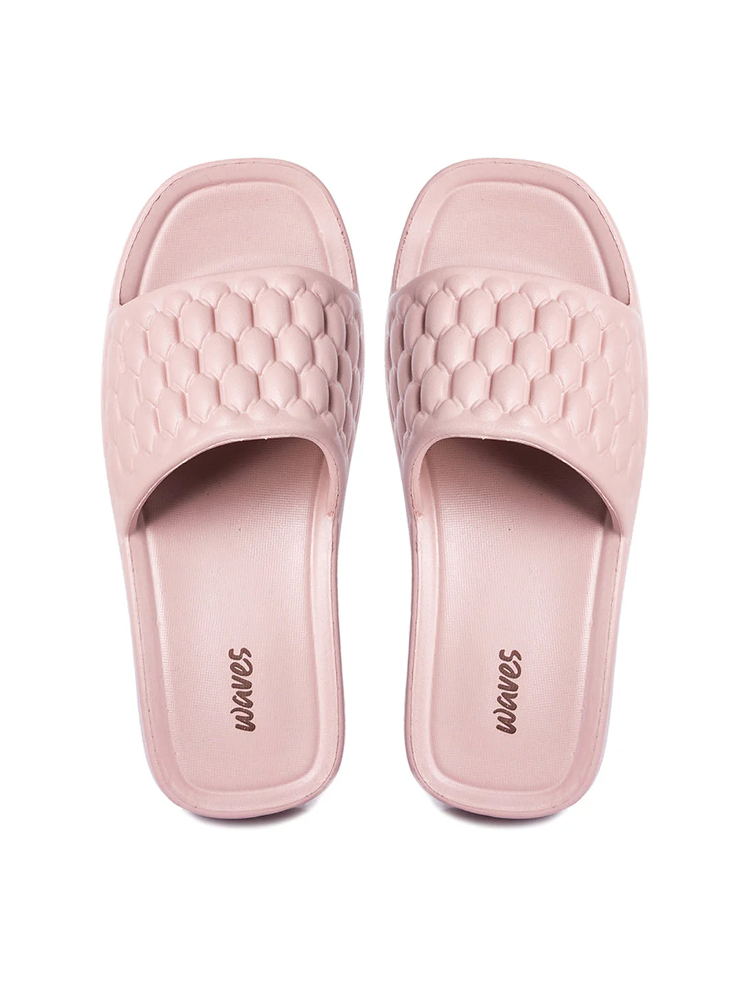 KHADIM Waves Platform Heel Washable Mule Slide Slippers for Women - Image 2